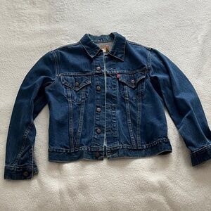 Vintage Classic Blue Denim Jacket